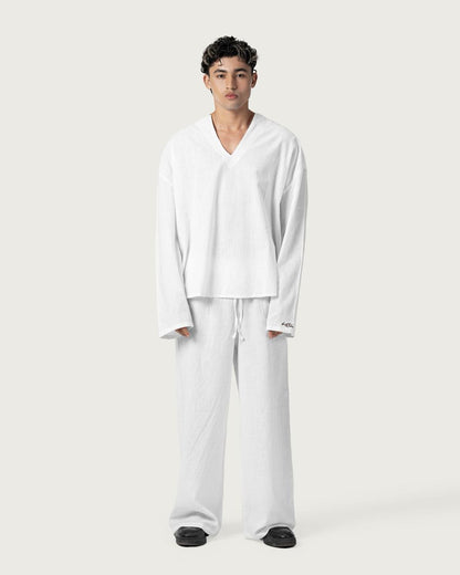 Shore Set (V-Neck + Trousers Set)