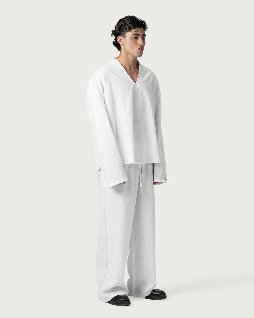 Shore Set (V-Neck + Trousers Set)