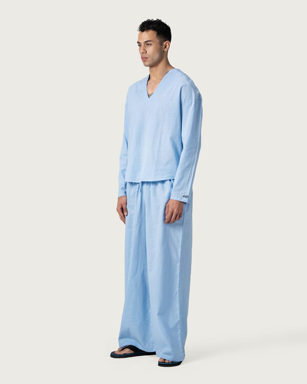 Shore Set (V-Neck + Trousers Set)