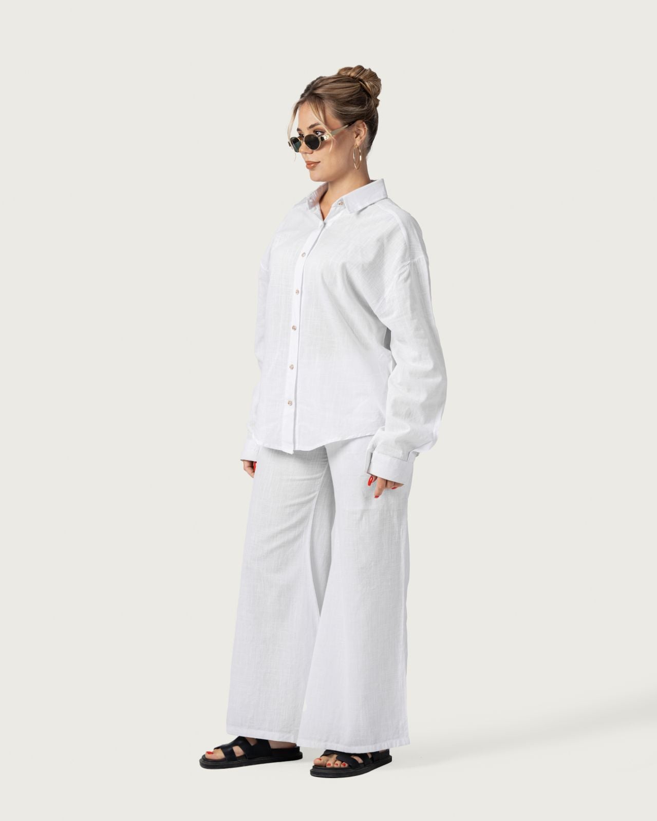 Luna Set (Long Sleeve Shirt + Trousers Set)