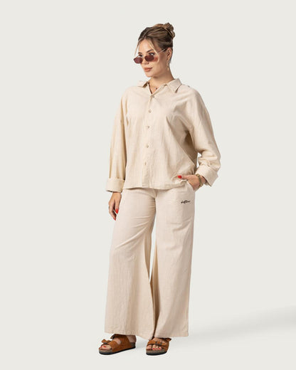 Luna Set (Long Sleeve Shirt + Trousers Set)